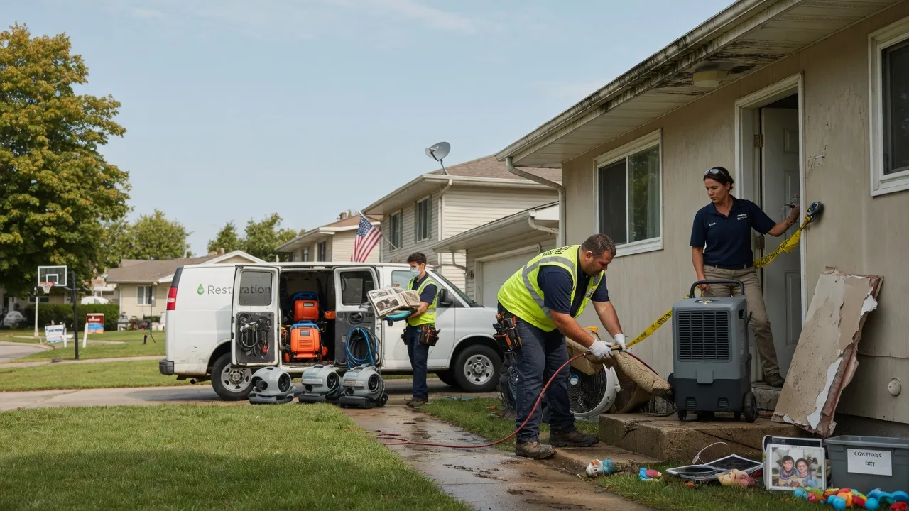 Water Damage Restoration in Fullerton, NE near me